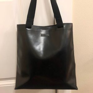 Oral Kiely Black Cow Leather Tote
